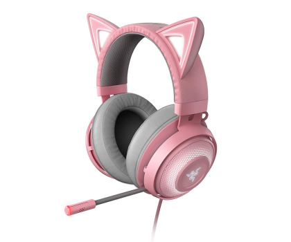 Słuchawki przewodowe Razer Kraken Kitty Edition Quartz Edition